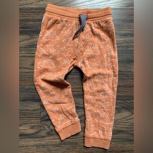 Cute Staccato Dinosaur Print Joggers Size 18months